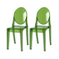 Scandinavian Stackable Plastic Side Chairs Open Back Side Chair Green 2 Piece Set Clearhalo 'Dining Chairs' 'Dining Tables & Seating' 'dining_chair' 'furn' 'furn_dining_chair' 'Furniture' 'furniture_dining_chair' 'Kitchen & Dining Furniture' 4901347