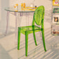 Scandinavian Stackable Plastic Side Chairs Open Back Side Chair Clearhalo 'Dining Chairs' 'Dining Tables & Seating' 'dining_chair' 'furn' 'furn_dining_chair' 'Furniture' 'furniture_dining_chair' 'Kitchen & Dining Furniture' 4901361