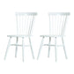 Minimalist Wood Side Dining Chairs Windsor Back Side Chair for Home White 2 Piece Set Clearhalo 'Dining Chairs' 'Dining Tables & Seating' 'dining_chair' 'furn' 'furn_dining_chair' 'Furniture' 'furniture_dining_chair' 'Kitchen & Dining Furniture' 4901370