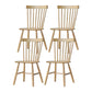 Minimalist Wood Side Dining Chairs Windsor Back Side Chair for Home Wood 4 Piece Set Clearhalo 'Dining Chairs' 'Dining Tables & Seating' 'dining_chair' 'furn' 'furn_dining_chair' 'Furniture' 'furniture_dining_chair' 'Kitchen & Dining Furniture' 4901377
