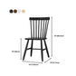 Minimalist Wood Side Dining Chairs Windsor Back Side Chair for Home Clearhalo 'Dining Chairs' 'Dining Tables & Seating' 'dining_chair' 'furn' 'furn_dining_chair' 'Furniture' 'furniture_dining_chair' 'Kitchen & Dining Furniture' 4901383