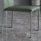Minimalist Style Armless Solid Back Dining Side Chairs Leather Dining Side Chair Clearhalo 'Dining Chairs' 'Dining Tables & Seating' 'dining_chair' 'furn' 'furn_dining_chair' 'Furniture' 'furniture_dining_chair' 'Kitchen & Dining Furniture' 4901440