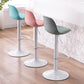 Contemporary Plastic Home Counter Stool Matte Finish Footrest Barstool Clearhalo 'Bar Furniture' 'Bar Stools' 'bar_stools' 'furn' 'furn_bar_stools' 'Furniture' 'furniture_bar_stools' 'Kitchen & Dining Furniture' 4901468