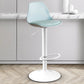 Contemporary Plastic Home Counter Stool Matte Finish Footrest Barstool Green White 1 Piece Clearhalo 'Bar Furniture' 'Bar Stools' 'bar_stools' 'furn' 'furn_bar_stools' 'Furniture' 'furniture_bar_stools' 'Kitchen & Dining Furniture' 4901490