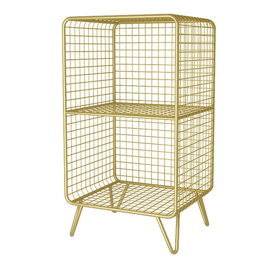 Glam Style Metal Bookshelf Standard Closed Back Shelf Bookcase for Home Clearhalo 'Bookcases' 'furn' 'furn_bookcases' 'Furniture' 'furniture_bookcases' 'Office Furniture' 4901550