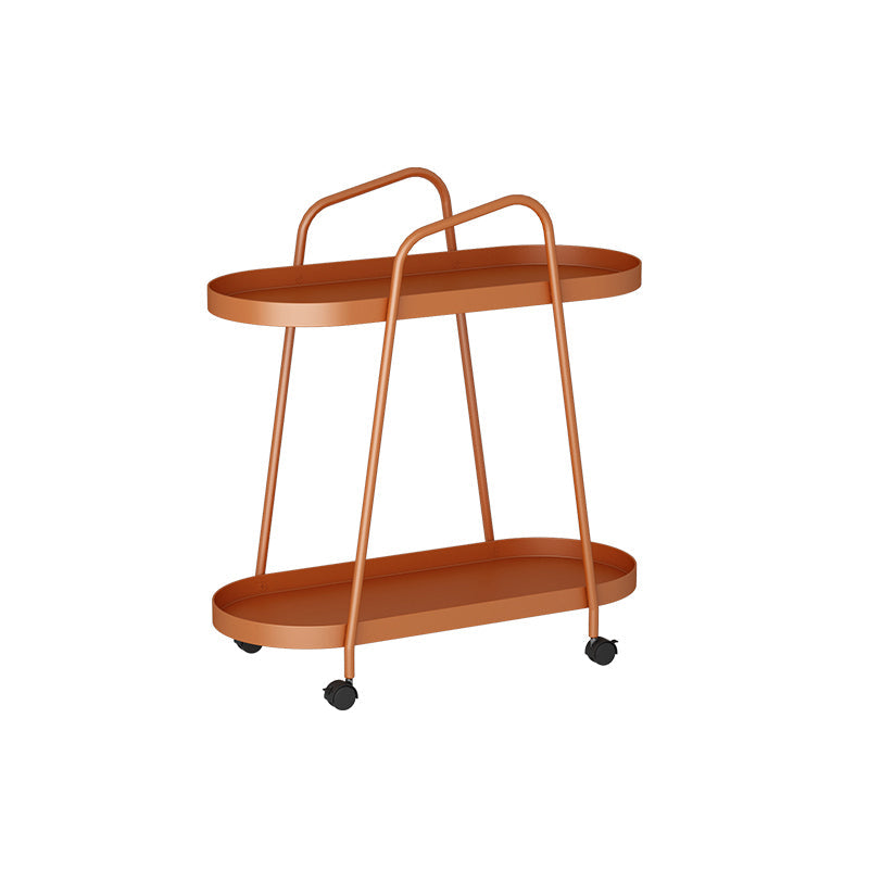 Scandinavian Geometric Bookcase Metal Shelves Included Bookshelf,25" H x 11" W Orange Clearhalo 'Bookcases' 'furn' 'furn_bookcases' 'Furniture' 'furniture_bookcases' 'Office Furniture' 4901610