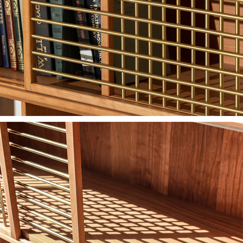 Scandinavian Standard Bookcase Wooden Open Back Bookshelf for Home Office Clearhalo 'Bookcases' 'furn' 'furn_bookcases' 'Furniture' 'furniture_bookcases' 'Office Furniture' 4901664