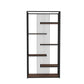 Industrial Style Bookcase Open Back Bookshelf for Home Office Black Clearhalo 'Bookcases' 'furn' 'furn_bookcases' 'Furniture' 'furniture_bookcases' 'Office Furniture' 4901722