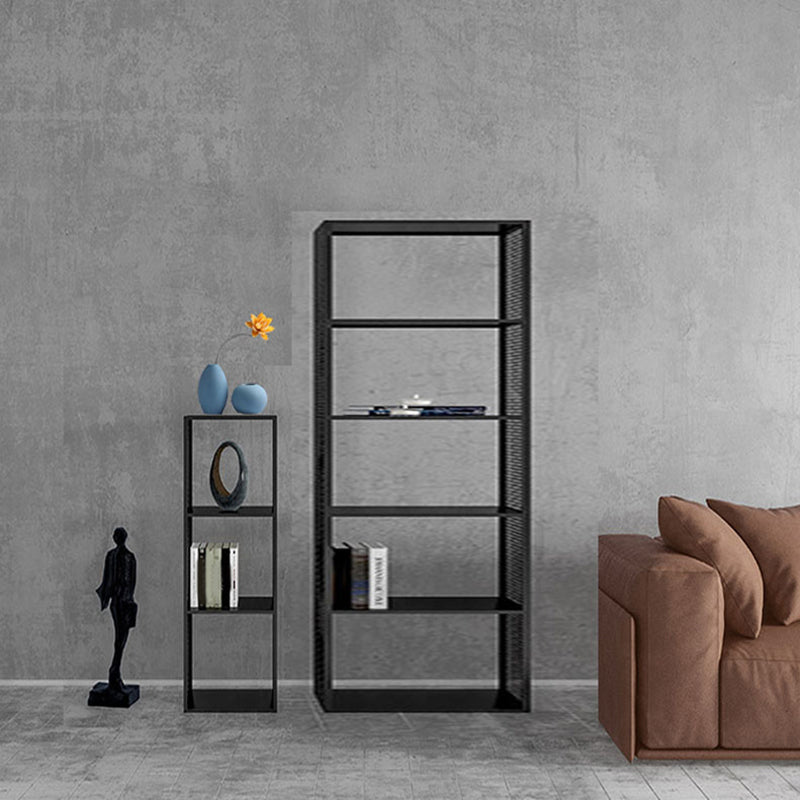 Industrial Metal Bookshelf Iron Open Back Bookcase for Office Clearhalo 'Bookcases' 'furn' 'furn_bookcases' 'Furniture' 'furniture_bookcases' 'Office Furniture' 4901757