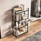 Open Back Metal Bookshelf Scandinavian Style Bookcase for Home Office Study Room Clearhalo 'Bookcases' 'furn' 'furn_bookcases' 'Furniture' 'furniture_bookcases' 'Office Furniture' 4901775