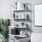 Contemporary Wall Unit Bookcase Metal Frame Pine Wood Shelf Bookshelf Clearhalo 'Bookcases' 'furn' 'furn_bookcases' 'Furniture' 'furniture_bookcases' 'Office Furniture' 4901811