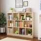 Natural Pine Wood Standard Bookshelf Modern Closed Back Bookcase for Classroom Clearhalo 'Bookcases' 'furn' 'furn_bookcases' 'Furniture' 'furniture_bookcases' 'Office Furniture' 4901858