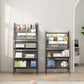 Contemporary Metal Ladder Bookshelf Closed Back Vertical Iron Bookcase Clearhalo 'Bookcases' 'furn' 'furn_bookcases' 'Furniture' 'furniture_bookcases' 'Office Furniture' 4901931