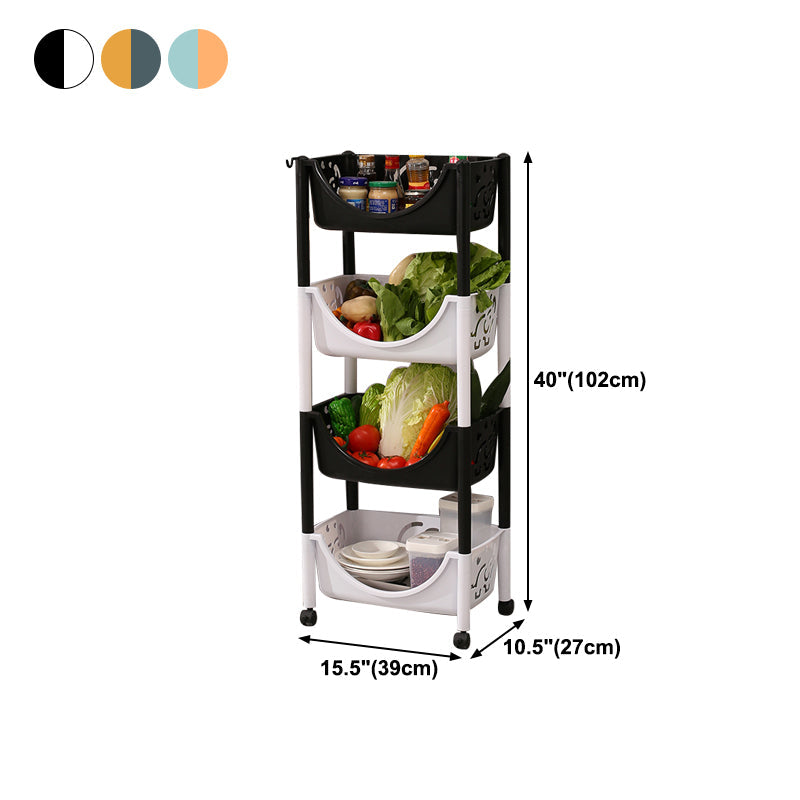 Contemporary Plastic Bookshelf Open Back Vertical Bookcase for Home Clearhalo 'Bookcases' 'furn' 'furn_bookcases' 'Furniture' 'furniture_bookcases' 'Office Furniture' 4901959