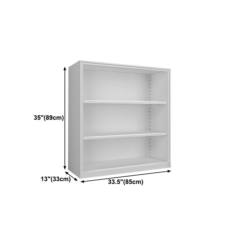 Closed Back Bookshelf Contemporary Style Bookcase for Study Room Office Clearhalo 'Bookcases' 'furn' 'furn_bookcases' 'Furniture' 'furniture_bookcases' 'Office Furniture' 4901992
