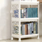 Plastic Bookcase Contemporary Style Open Back Bookshelf for Office Home Study Room Clearhalo 'Bookcases' 'furn' 'furn_bookcases' 'Furniture' 'furniture_bookcases' 'Office Furniture' 4901997