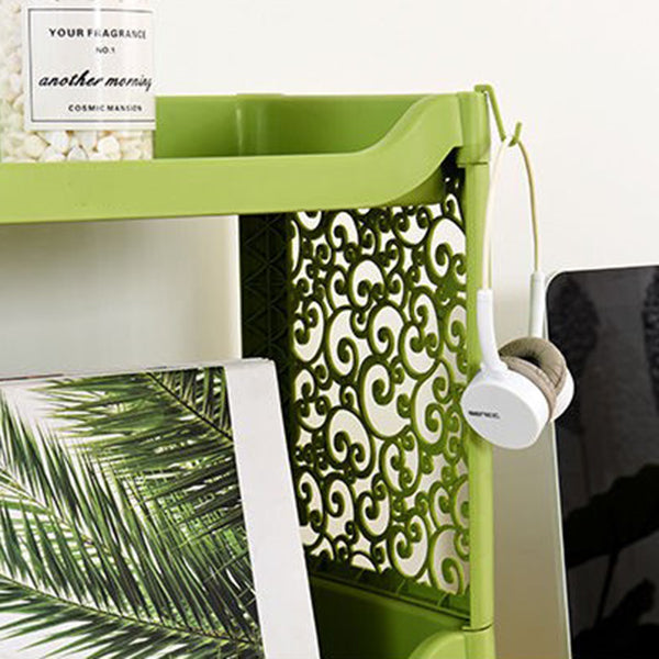 Plastic Bookcase Contemporary Style Open Back Bookshelf for Office Home Study Room Clearhalo 'Bookcases' 'furn' 'furn_bookcases' 'Furniture' 'furniture_bookcases' 'Office Furniture' 4902010