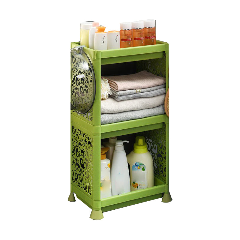 Plastic Bookcase Contemporary Style Open Back Bookshelf for Office Home Study Room Green Clearhalo 'Bookcases' 'furn' 'furn_bookcases' 'Furniture' 'furniture_bookcases' 'Office Furniture' 4902024