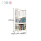 Plastic Bookcase Contemporary Style Open Back Bookshelf for Office Home Study Room Clearhalo 'Bookcases' 'furn' 'furn_bookcases' 'Furniture' 'furniture_bookcases' 'Office Furniture' 4902035