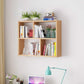 Solid Wood Bookshelf Contemporary Style Wall Mounted Bookcase for Office Home Clearhalo 'Bookcases' 'furn' 'furn_bookcases' 'Furniture' 'furniture_bookcases' 'Office Furniture' 4902055