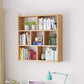 Solid Wood Bookshelf Contemporary Style Wall Mounted Bookcase for Office Home Clearhalo 'Bookcases' 'furn' 'furn_bookcases' 'Furniture' 'furniture_bookcases' 'Office Furniture' 4902059