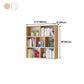 Solid Wood Bookshelf Contemporary Style Wall Mounted Bookcase for Office Home Clearhalo 'Bookcases' 'furn' 'furn_bookcases' 'Furniture' 'furniture_bookcases' 'Office Furniture' 4902076