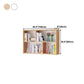 Solid Wood Bookshelf Contemporary Style Wall Mounted Bookcase for Office Home Clearhalo 'Bookcases' 'furn' 'furn_bookcases' 'Furniture' 'furniture_bookcases' 'Office Furniture' 4902084