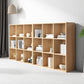 Closed Back Bookshelf Contemporary Style Bookcase for Office Home Study Room Clearhalo 'Bookcases' 'furn' 'furn_bookcases' 'Furniture' 'furniture_bookcases' 'Office Furniture' 4902116