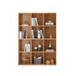 Closed Back Bookshelf Contemporary Style Bookcase for Office Home Study Room Clearhalo 'Bookcases' 'furn' 'furn_bookcases' 'Furniture' 'furniture_bookcases' 'Office Furniture' 4902122