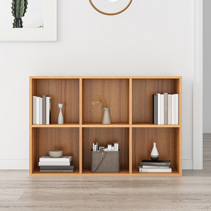 Closed Back Bookshelf Contemporary Style Bookcase for Office Home Study Room Clearhalo 'Bookcases' 'furn' 'furn_bookcases' 'Furniture' 'furniture_bookcases' 'Office Furniture' 4902124