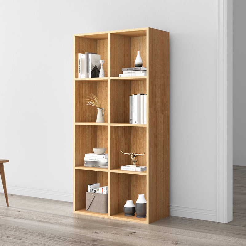 Closed Back Bookshelf Contemporary Style Bookcase for Office Home Study Room Clearhalo 'Bookcases' 'furn' 'furn_bookcases' 'Furniture' 'furniture_bookcases' 'Office Furniture' 4902130
