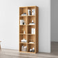 Closed Back Bookshelf Contemporary Style Bookcase for Office Home Study Room Clearhalo 'Bookcases' 'furn' 'furn_bookcases' 'Furniture' 'furniture_bookcases' 'Office Furniture' 4902133