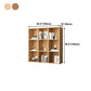 Closed Back Bookshelf Contemporary Style Bookcase for Office Home Study Room Clearhalo 'Bookcases' 'furn' 'furn_bookcases' 'Furniture' 'furniture_bookcases' 'Office Furniture' 4902136