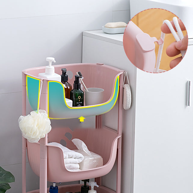 Plastic Contemporary Geometric Bookshelf Vertical Open Bookcase for Home Clearhalo 'Bookcases' 'furn' 'furn_bookcases' 'Furniture' 'furniture_bookcases' 'Office Furniture' 4902151