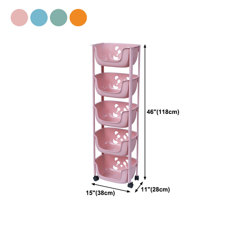 Plastic Contemporary Geometric Bookshelf Vertical Open Bookcase for Home Clearhalo 'Bookcases' 'furn' 'furn_bookcases' 'Furniture' 'furniture_bookcases' 'Office Furniture' 4902170