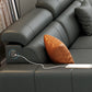 Modern Black Faux Leather Sectional Square Arm Sofa for Living Room Clearhalo 'furn' 'furn_sectionals' 'Furniture' 'furniture_sectionals' 'Living Room Furniture' 'Sectionals' 4908816