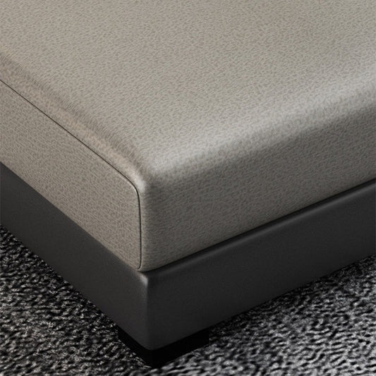 Stain-Resistant Faux Leather Sofa Pillow Top Arm Sectional for Apartment Clearhalo 'furn' 'furn_sectionals' 'Furniture' 'furniture_sectionals' 'Living Room Furniture' 'Sectionals' 4908919