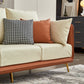 Scandinavian 3-seater Sofa Tuxedo Arm Couch with Sewn Pillow Back Clearhalo 'furn' 'furn_sofas' 'Furniture' 'furniture_sofas' 'Living Room Furniture' 'Sofa' 'sofas' 4909044