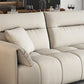 Living Room Cushion Back Couch Contemporary White Sofa with Pillow Top Arm Clearhalo 'furn' 'furn_sofas' 'Furniture' 'furniture_sofas' 'Living Room Furniture' 'Sofa' 'sofas' 4909109