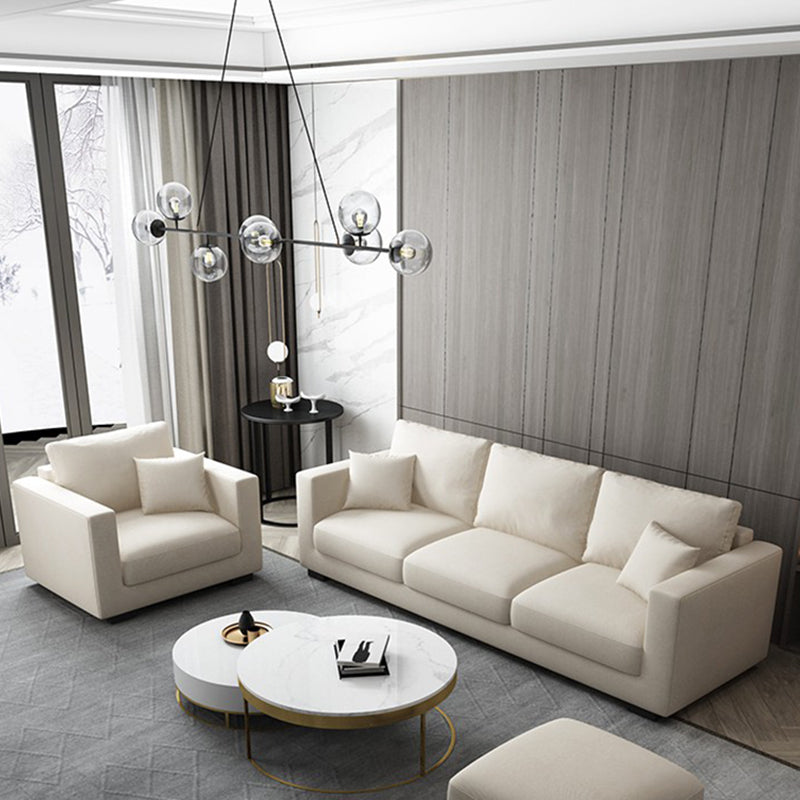 Living Room Square Arm Standard Sofa Contemporary Loose Back Couch Clearhalo 'furn' 'furn_sofas' 'Furniture' 'furniture_sofas' 'Living Room Furniture' 'Sofa' 'sofas' 4909297