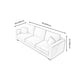 Living Room Square Arm Standard Sofa Contemporary Loose Back Couch Clearhalo 'furn' 'furn_sofas' 'Furniture' 'furniture_sofas' 'Living Room Furniture' 'Sofa' 'sofas' 4909304