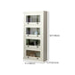 12.80"W Bookcase Contemporary Style Solid Wood Bookshelf for Home Office with Doors Clearhalo 'Bookcases' 'furn' 'furn_bookcases' 'Furniture' 'furniture_bookcases' 'Office Furniture' 4909562