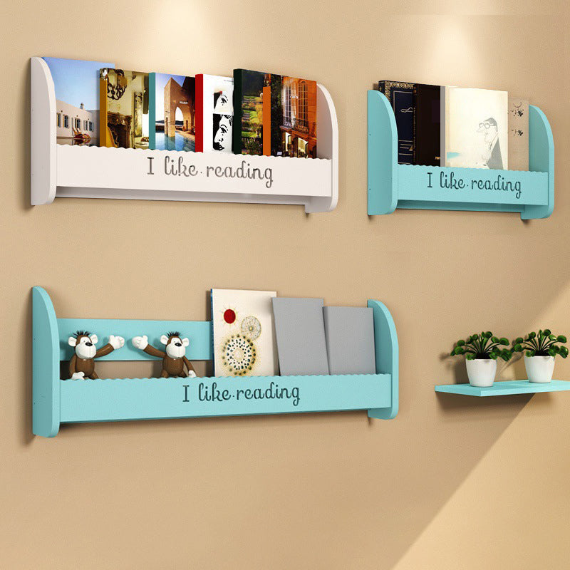 Modern Wall Mounted Bookcase Engineered Wood Bookshelf for Home Use Clearhalo 'Bookcases' 'furn' 'furn_bookcases' 'Furniture' 'furniture_bookcases' 'Office Furniture' 4909631