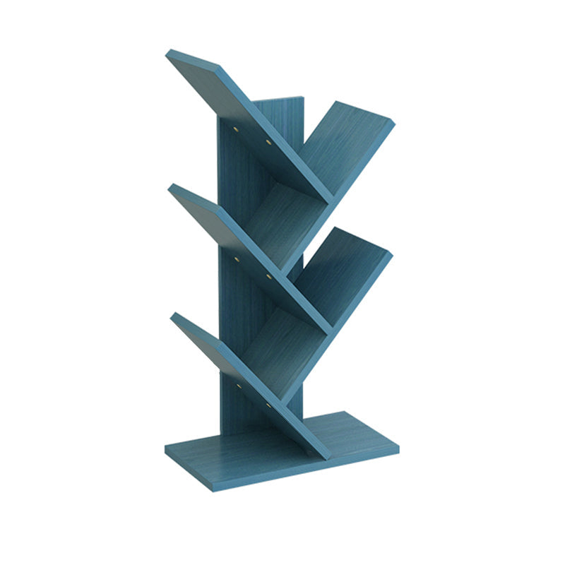 Contemporary Style Wood Bookcase Closed Back Bookshelf for Home Office Clearhalo 'Bookcases' 'Furniture' 'furniture_bookcases' 'Office Furniture' 4909674