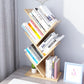Contemporary Style Wood Bookcase Closed Back Bookshelf for Home Office Clearhalo 'Bookcases' 'Furniture' 'furniture_bookcases' 'Office Furniture' 4909676