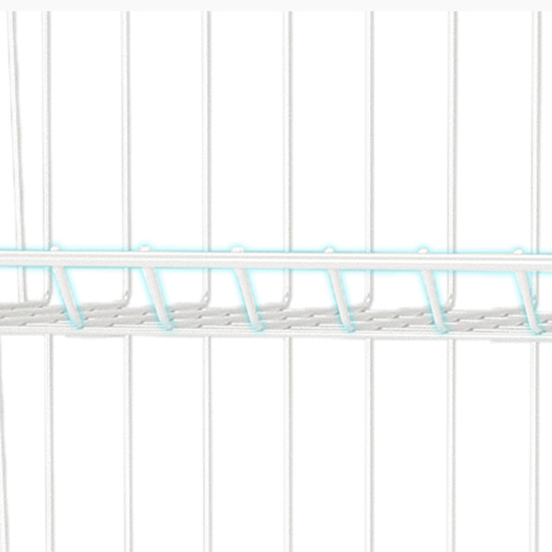 Modern Style Bookshelf Standard Closed Back Metal Bookcase for Home with Wheels Clearhalo 'Bookcases' 'furn' 'furn_bookcases' 'Furniture' 'furniture_bookcases' 'Office Furniture' 4909698