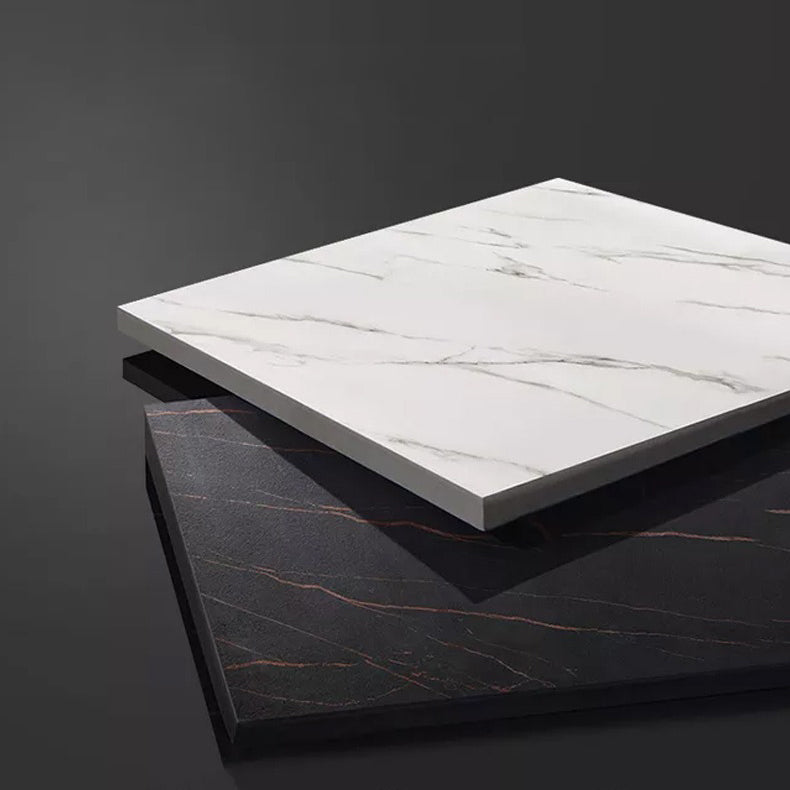 Glam Style Bar Table Artificial Stone Top 42-inch Height Pub Table for Dining Room Clearhalo 'Bar Furniture' 'Bar Tables' 'bar_tables' 'furn' 'furn_bar_tables' 'Furniture' 'furniture_bar_tables' 'Kitchen & Dining Furniture' 4909781