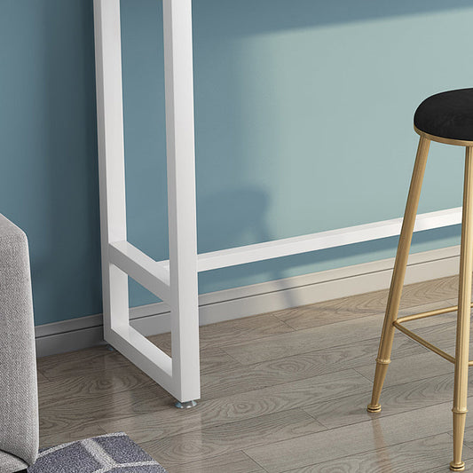 Modern Style Bar Table Stone Top 42-inch Height Pub Table for Dining Room Clearhalo 'Bar Furniture' 'Bar Tables' 'bar_tables' 'furn' 'furn_bar_tables' 'Furniture' 'furniture_bar_tables' 'Kitchen & Dining Furniture' 4909796