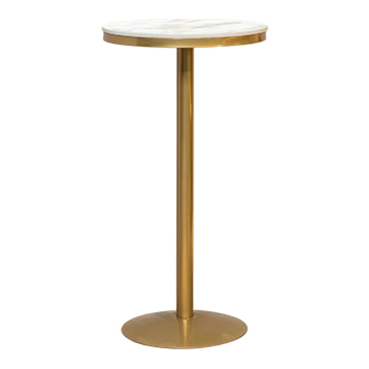 Nordic Style Bar Table Artificial Marble Pub Table for Restaurant Clearhalo 'Bar Furniture' 'Bar Tables' 'bar_tables' 'Furniture' 'furniture_bar_tables' 'Kitchen & Dining Furniture' 4909827
