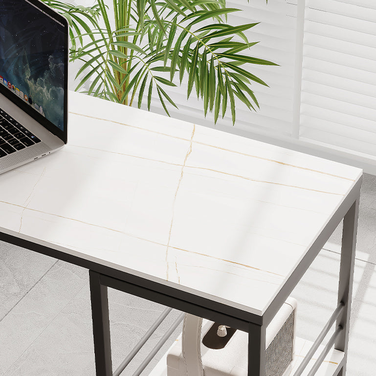 Modern Style Rectangle Sintered Stone Table Bar Counter Table for Home Clearhalo 'Bar Furniture' 'Bar Tables' 'bar_tables' 'furn' 'furn_bar_tables' 'Furniture' 'furniture_bar_tables' 'Kitchen & Dining Furniture' 4910116